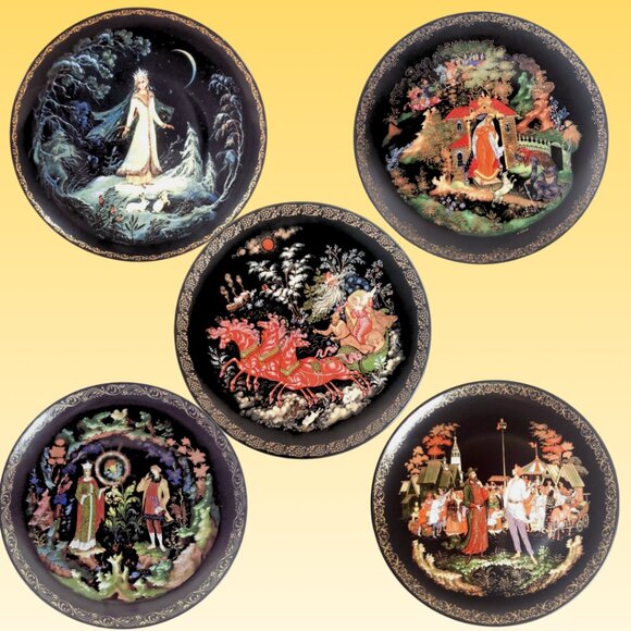 Russian Legends Collector Plates — Choose from 12 Designs - Picture 1 of 14